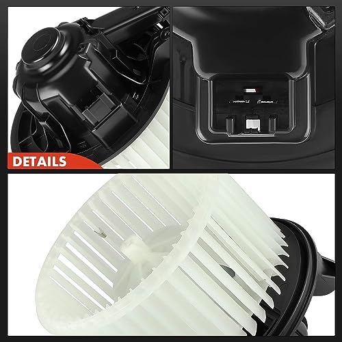 A-Premium Front HVAC Heater Blower Motor Compatible with Ford F-150 2009-2014, Expedition 2009-2017 & Lincoln Navigator 2009-2017 - with Fan Cage