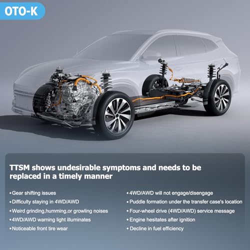 OTO-K Transfer Case Shift Motor Actuator 4WD Compatible with Chevy Silverado Suburban Avalanche Tahoe GMC Sierra Yukon XL1500 2500 K1500 K2500 S10 Cadillac Escalade,Replace#600-901 600901