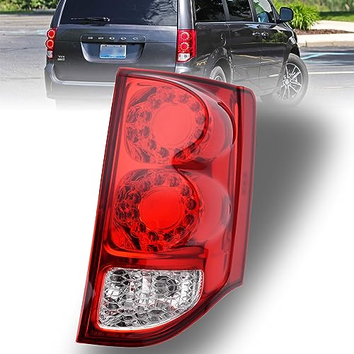 Tail Light Fits 2011-2020 Dodge Grand Caravan Right Side Taillight w/ Bulb