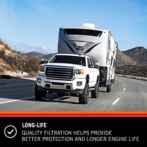 K&N Diesel Fuel Filter: Performance Fuel Filter, Premium Engine Protection, Compatible with 2018-2020 Ford F150 Truck 3.0L V6 Powerstroke Diesel Engines, PF-5100