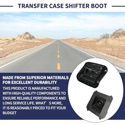 Magimaker F2TZ-7277-A Transfer Case Shifter Boot Compatible with Ford F150 F250 F350 1990-1998 Replace F2TZ7277A Pickup Truck Manual Transmission Gear Shift Dust Cover