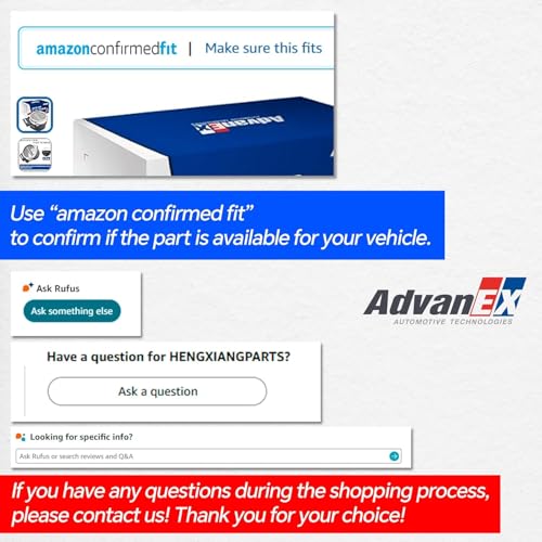 AdvanEX Mass Air Flow Sensor MAF Compatible with Chevrolet Silverado Suburban Escalade Tahoe Yukon 99-07 /Cadillac Rainier Deville Eldorado 00-05 /Pontiac 05-06 Replaces OE 213 4160 25318411 86-8411