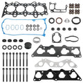 HS26236PT-2 Cylinder Head Gasket Set with Bolts for 1.7L D17A1 L4 Engine, Compatible with 2001-2005 Honda Civic LX DX, Replace# HS26236PT HBHO034