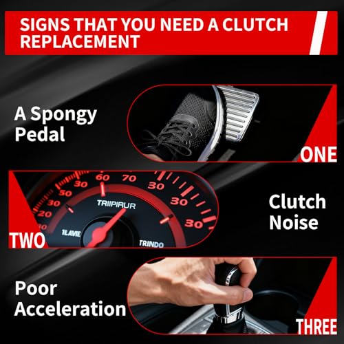 6DCT250 DPS6 Auto Transmission Clutch Kit Dual Clutch Release Fork Lever Compatible with 2011-2019 Ford Focus/Fiesta/B-MAX/EcoSport Repalces 602000800
