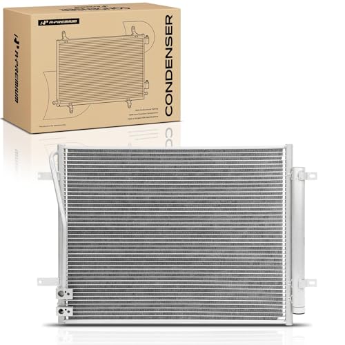 A-Premium A/C Condenser Replace# 561820411 - Compatible with 2013-2019 Volkswagen Passat, 2013-2017 CC