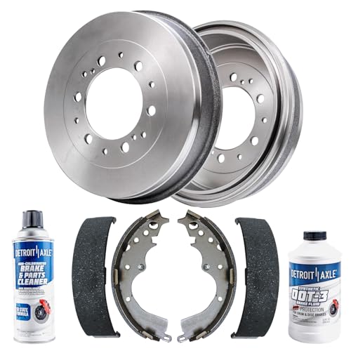 Detroit Axle - Rear Brake Kit for 2005-2019 Toyota Tacoma 6 Lugs, Disc