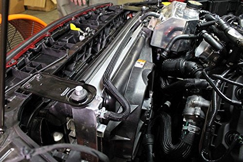 Mishimoto MMRAD-MUS8-15 Performance Aluminum Radiator Compatible With Ford Mustang GT Shelby 2015+