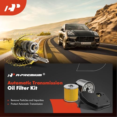 A-Premium Automatic Transmission Fluid Filter with Pan Gasket, Compatible with Volkswagen Tiguan 2018-2022, Atlas 2018-2022, Atlas Cross Sport 2020-2022, Arteon 2019-2022, Tiguan Limited & Audi Q3