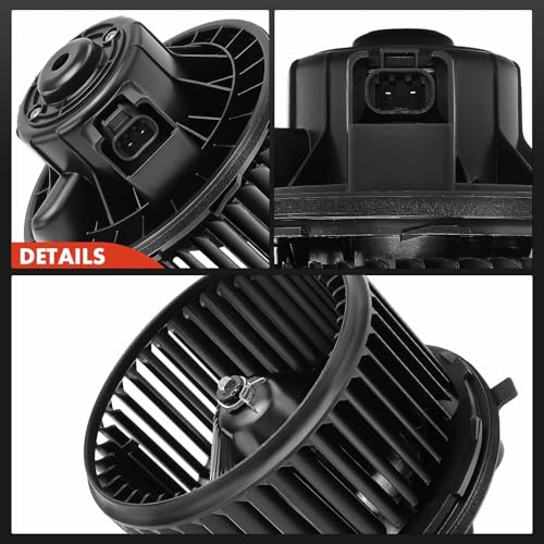 A-Premium Front HVAC Heater Blower Motor Compatible with 2007-2014 Chevrolet Silverado, Tahoe, Suburban, Avalanche & GMC Sierra, Yukon & Cadillac Escalade & Hummer - Lock Tab Flange, with Fan Cage