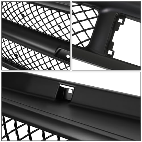 Front Bumper Grille Compatible with Chevy C1500 C2500 C3500 K1500 K2500 K3500 Suburban 1994-2000 Tahoe 1995-2000 Blazer 1994 Honeycomb Extended Style Mesh Grill GM1200237 GM1200239 GM1200142