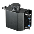 EVIL ENERGY Coolant Overflow Tank, Aluminum Radiator Tank, Reservoir Expansion Tank Universal 1L Black