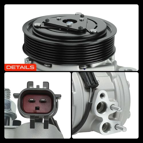 A-Premium Air Conditioner AC Compressor with Clutch Compatible with Dodge Ram 1500 2500 3500 5.7L 2003-2008
