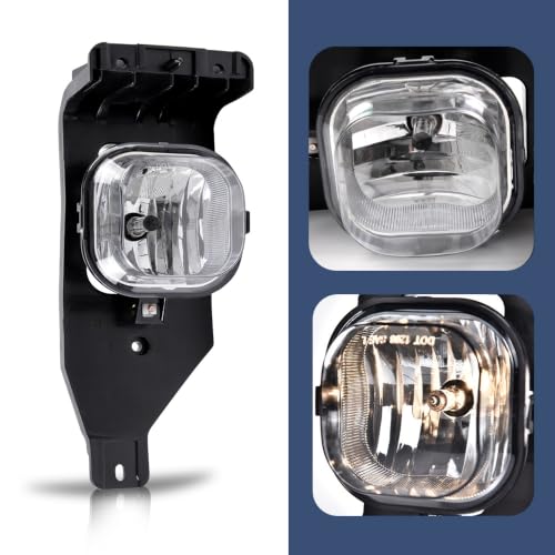 PIT66 Fog Lights Fit 2005-2007 Ford F250 F350 F450 F550 Super Duty