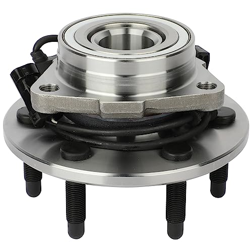 ECCPP Wheel Hub and Bearing Assembly Front 515036 fit for Chevrolet Silverado 1500 for GMC Sierra 1500 for Cadillac Escalade for Chevrolet Tahoe 1999-2007 4WD 4x4 Only 6 Lugs Wheel Hub with ABS