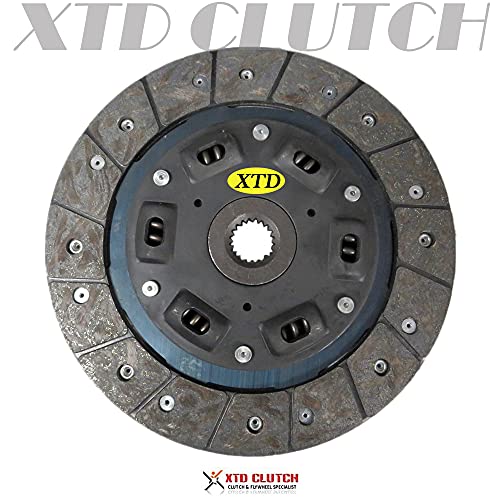 XTD STAGE 2 RACING CLUTCH & STREET LITE FLYWHEEL KIT COMPATIBLE WITH 92-05 CIVIC DEL SOL D Series Motor