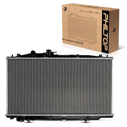 PHILTOP CU2571 Engine Coolant Aluminum Radiator for 2003 2004 2005 2006 2007 Accord 3.0L