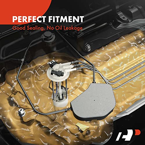 A-Premium Electric Fuel Pump Module Assembly w/Sending Unit Compatible with Honda Civic 2002 2003 2004 2005, 1.3L 1.7L 2.0L, Replace# 17045-S5A-A00, 17045-S5A-A31
