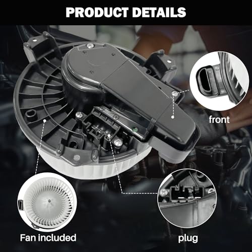 Aspligo 700215 Front AC Heater Blower Motor Fan Fit for Dodge Journey for Lexus ES300H ES350 GX460 RX350 RX450H for Toyota 4Runner Avalon Camry Highlander Tundra Venza 68232372AC，87103-0E040