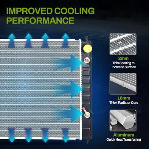 AUTOSAVER88 Radiator Compatible with 2009-2014 Murano 2011-2014 2015 2016 2017 Quest 3.5L V6
