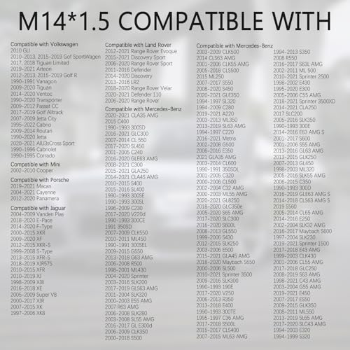 M14x1.5 Oil Drain Plug,Magnetic Oil Drain Plug OEM#6506214AA,94027565,7522691,Automotive Replacement Engine Oils Drains Plugs Compatible with Honda/Mercedes-Benz/Kawasaki/GMC (M14*1.5)