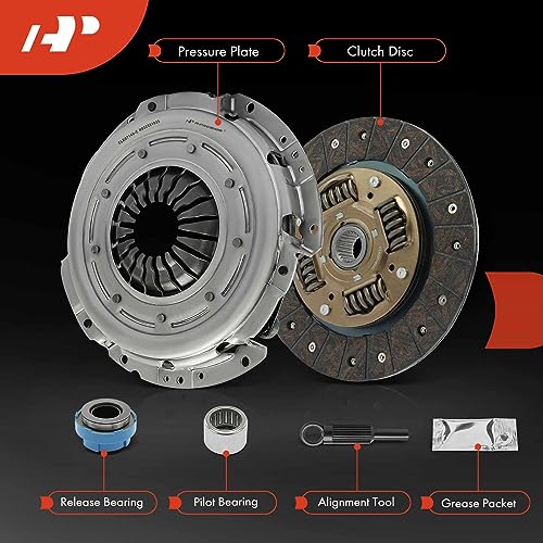 A-Premium Transmission Clutch Kit Set Compatible with Ford Ranger 1995-2011 & Mazda B2300 1995-1997/2001-2008, B2500 1998-2001, B3000 1995-2007, Replace# 52322001