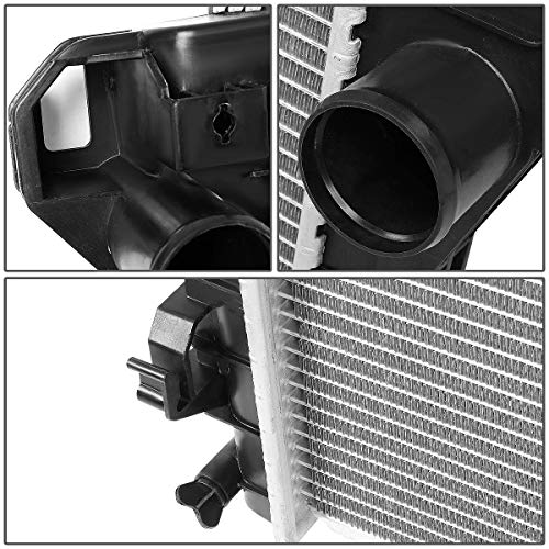 DNA Motoring OEM-RA-2711 OE Style Aluminum Cooling Radiator Compatible with 03-09 Dodge Ram 2500 3500 5.9 6.7, 27" W X 29-7/16" H X 1-9/16" D, 2" Inlet / 2"Outlet