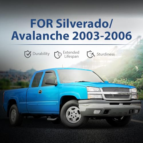 PIT66 Fog Lights Pair Compatible with Chevy Silverado 2003-2006 Clear