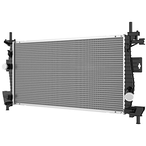 DWVO Radiator Complete Radiator Compatible with 2012-2018 Ford Focus S SE SEL Titanium Trend Electric L4 2.0L DWRD1075