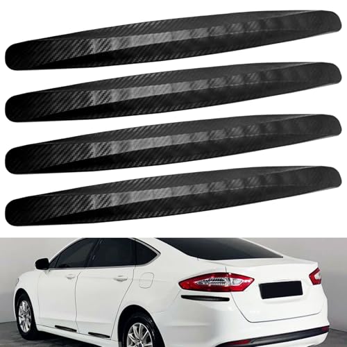 BokWin 4-Packs Black Bumper Guard Strip