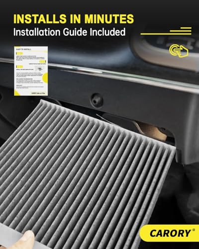 Cabin Air Filter w/Activated Carbon for Nissan Altima 2013-2018, Maxima 2016-2023, Murano 2015-2024, Pathfinder 2013-2020, Infiniti QX60 2014-2020, JX35 2013, CF776