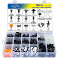 OAUTOO 200pcs for Ford Transit 2014-On Auto Body Interior and Exterior Retainer Fastener Clip Assortment