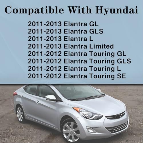 CarPartsDepot Front Engine Splash Shield Compatible with Hyundai 2011-2013 Elantra Engine Under Cover