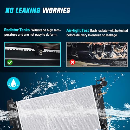 Nilight Radiator for Toyota Corolla 2003 2004 2005 2006 2007 2008,Toyota Matrix 2005 2006 2007 2008 2009 2010 2011 2012 2013 2014 2015-2018,Pontiac Vibe 2003-2008 Engine: 1.8L l4 Aspirated