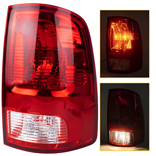 Boine Left Side Tail Light Compatible With 2009-2018 Dodge Ram 1500 2500 3500 - Bulb Included (Left Driver Side)