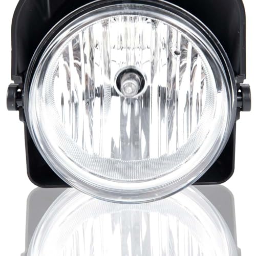 G-PLUS Fog Lights Fit GMC Sierra 1500 2500 HD 3500 2003-2006,Clear