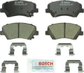 BOSCH BC1543 QuietCast Premium Ceramic Disc Brake Pad Set - Compatible with Select Hyundai Elantra, Elantra Coupe, Elantra GT; Kia Forte, Forte Koup, Forte5; FRONT
