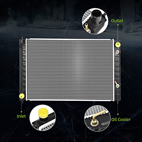 AUTOSAVER88 Radiator Compatible with 2009-2014 Murano 2011-2014 2015 2016 2017 Quest 3.5L V6