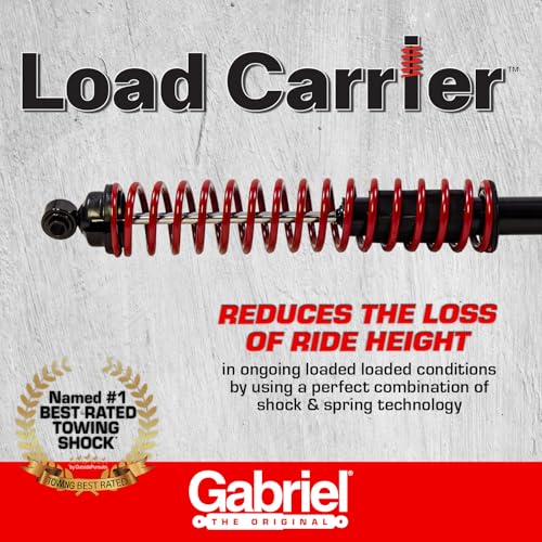 Gabriel 34036 Load Carrier Towing & Hauling Front Spring Shocks Fits Chevrolet C10, C20, C30, GMC C1500, K5 Blazer, Jimmy (Pair)