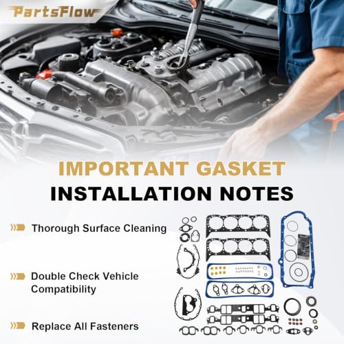 Partsflow TBI Engine Gasket Set OE #260-1269, KS2666