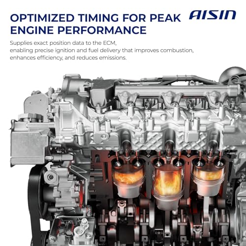 AISIN AFTERMARKET CKSGM-00597 Set of 2 Crankshaft Position Sensors - Compatible with Cadillac DeVille 00-05, Eldorado 00-02 Seville 00-04, Oldsmobile Aurora 01-03, Pontiac Bonneville 04-05 - 4.0L 4.6L