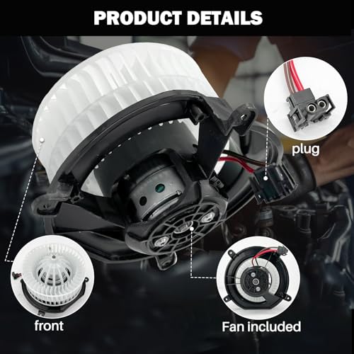 Aspligo 700212 AC Heater Blower Motor Fan Assembly Fit for Mercedes-Benz cls500 cls55 amg cls550 cls63 amg e320 e350 e500 e55 e550 e63 amg 2118300908, MB3126105