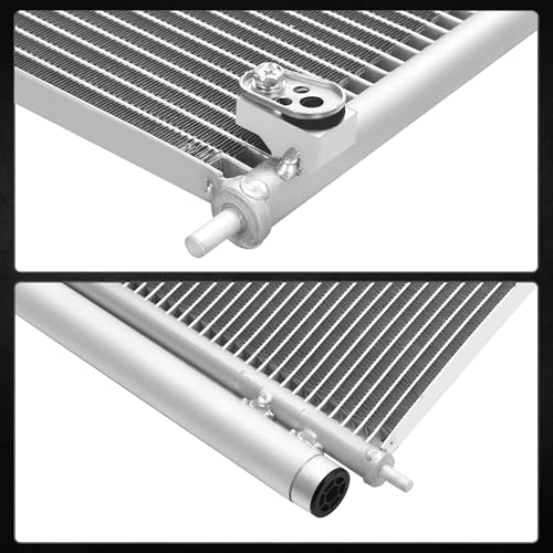 DWVO A/C Condenser Air Conditioning Condenser Compatible with 2013 2014 2015 2016 2017 Accord EX EX-L LX LX-S Sport Touring L4 2.4L V6 3.5L Replace 80110T2FA01, 4156