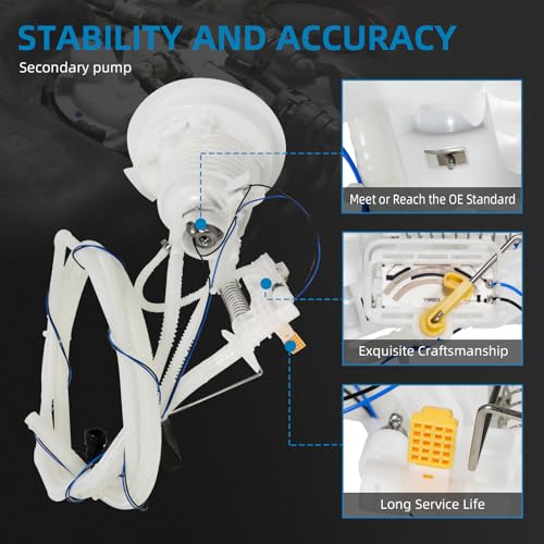 Aumzong 5136023 Electric Fuel Pump Module Compatible with 2005-2015 Chrysler 300,Dodge Challenger Charger Magnum 2.7L 3.5L 3.6L 5.7L 6.1L 6.4L,Replaces 5136022,with Sending Unit,Left & Right