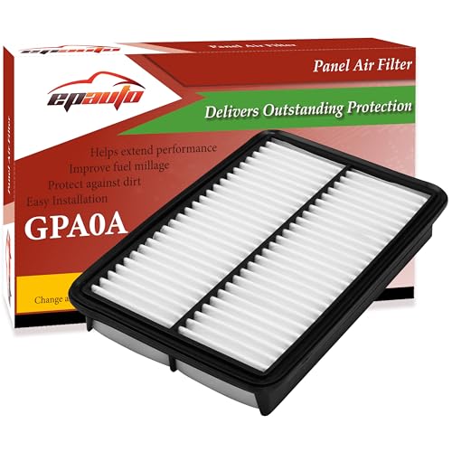 EPAuto GPA0A (PE07-13-3A0A) Engine Air Filter, Replacement for Mazda CX-5 2.0L/2.5L, Mazda 6, Mazda 3 – Fits SkyActiv and Naturally Aspirated Models (2012–2025)