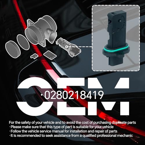 AdvanEX Mass Air Flow Sensor Meter MAF Compatible with Chevrolet Cruze Sonic 1.4L 1.8L Trax 1.4L Cruze Limited 1.4L 1.8L & Buick Encore 1.4L Verano Replace OE 0280218419 ONLY
