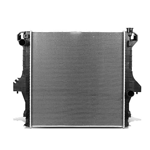 DNA Motoring OEM-RA-2711 OE Style Aluminum Cooling Radiator Compatible with 03-09 Dodge Ram 2500 3500 5.9 6.7, 27" W X 29-7/16" H X 1-9/16" D, 2" Inlet / 2"Outlet