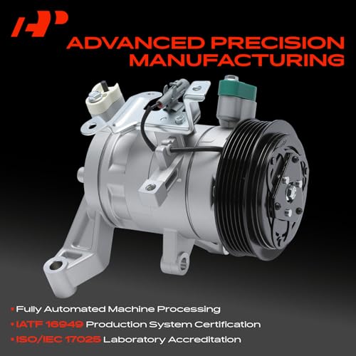 A-Premium Air Conditioner AC Compressor with Clutch Compatible with Subaru Forester 2014-2018, Impreza 2012-2016 2.0L, Crosstrek 2016-2017, XV Crosstrek 2013-2015, GAS only