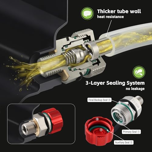 LIFSHP Oil Drain Valve,Oil Drain Plug for DIY Oil Changes At Home No Tools,No Mess,No Cleanup, M12x1.5 Thread Size