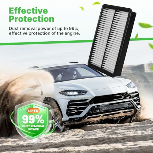 RVgolf Engine+Cabin Air Filters Fit 2019-2026 Mazda 3, 2019-2026 CX-30 CX30, 2023-2026 CX-50 CX50 (CX-50 Not For Hybrid) AC Filter for Automotive Replacement Accessories BDTS61J6X PAH9-13-3A0A