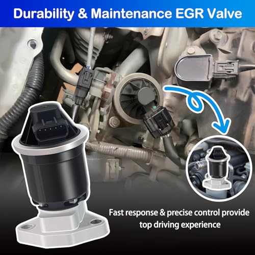 USUCRRE EGV1134 Exhaust Gas Recirculation EGR Valve Compatible with Acura MDX 2010-2013,RL 2009-2012,TL 2009-2013,TSX 2010-2013,for Honda Accord 2008-2012,for Odyssey 2008-2013,for Pilot 2009-2014